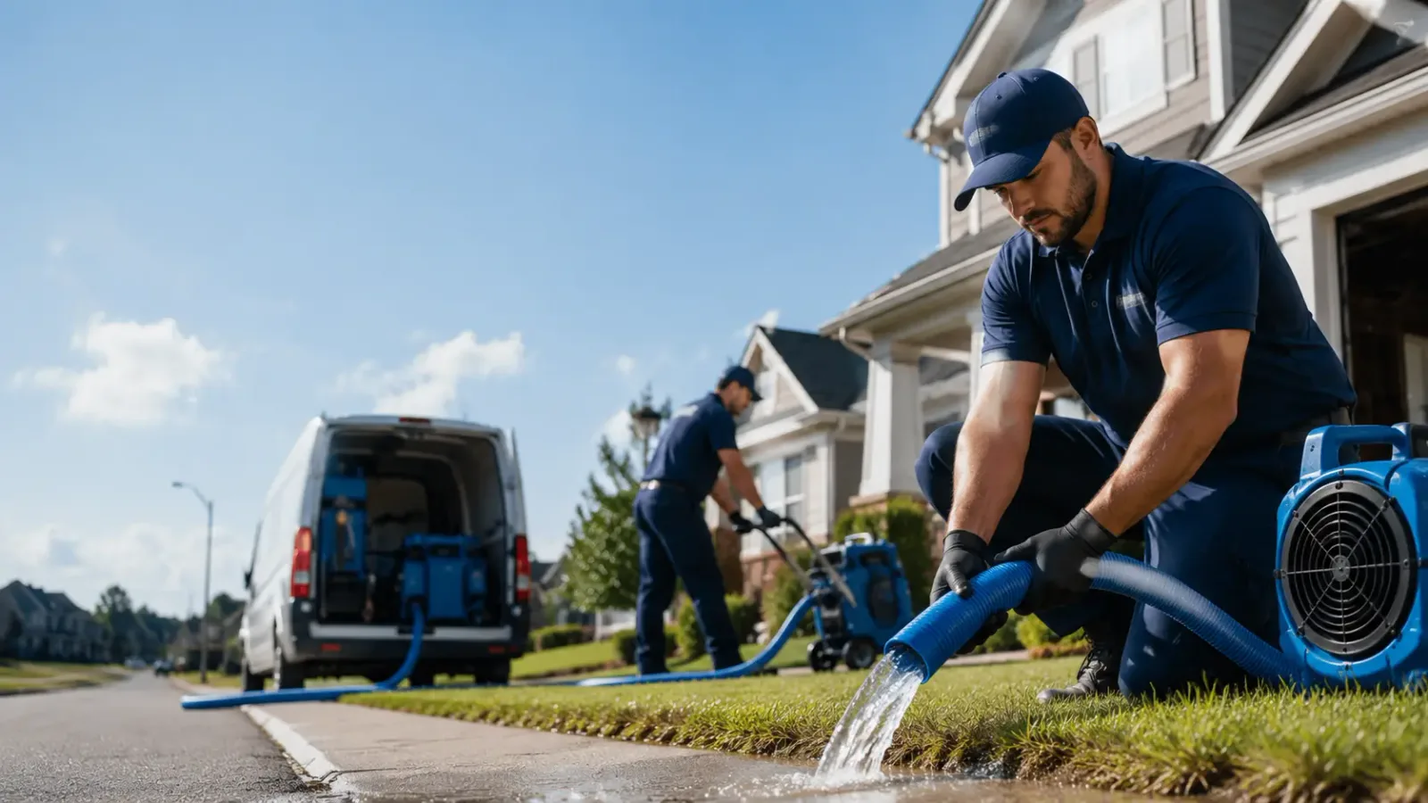 Flood Damage Restoration in Bozman, MD
